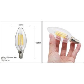 Bóng C35 đầu tròn đui E14