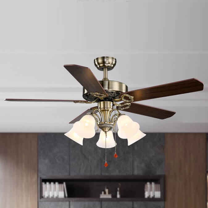 [GIẢI ĐÁP] Quạt trần đèn chùm có mát không?