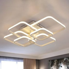 Đèn led ốp trần phòng khách trang trí MOV08