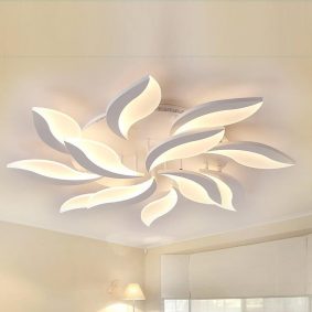 Đèn led mâm phòng khách ốp trần trang trí MOV16