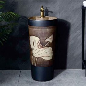Lavabo gốm sứ đứng CSM79