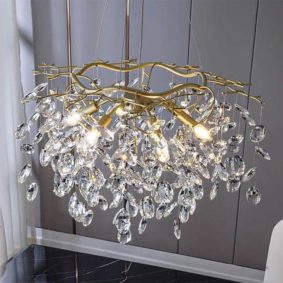 Đèn thả trần pha lê TVX307