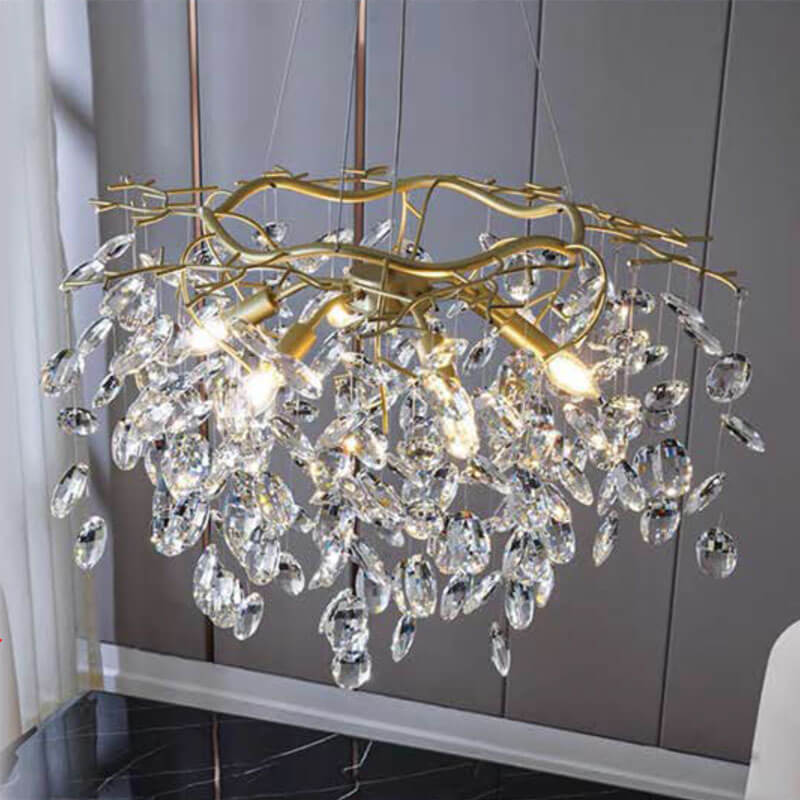 Đèn thả trần pha lê TVX307