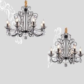 Đèn thả chùm pha lê TVX317