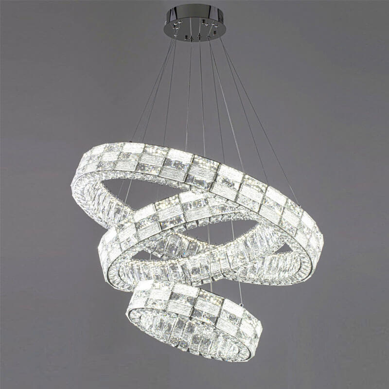 Đèn thả trần bằng pha lê PLK86