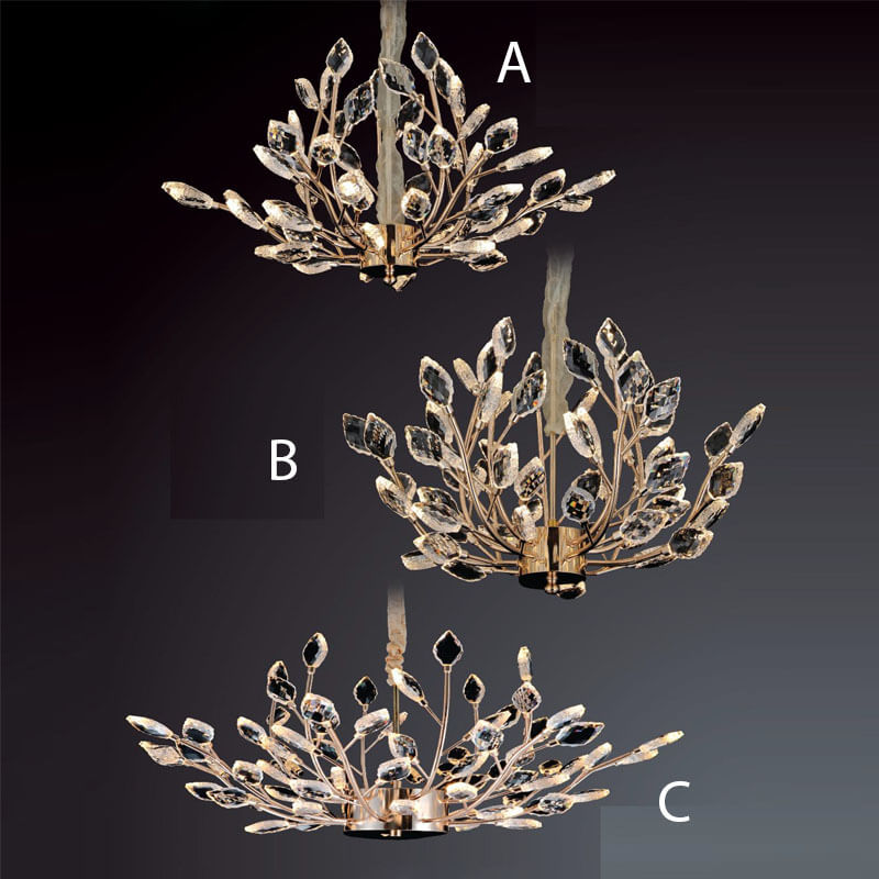 Đèn thả pha lê TRN44